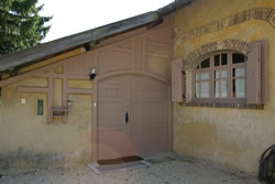 Porte d'entrée du gîte